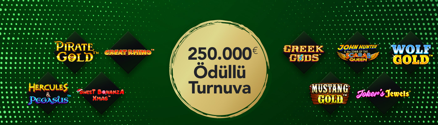 Toplam 250.000 € Ödüllü Turnuva 123