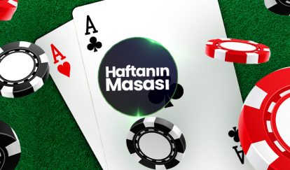 Haftanın Masasından 500 TL Bonus 2 aces