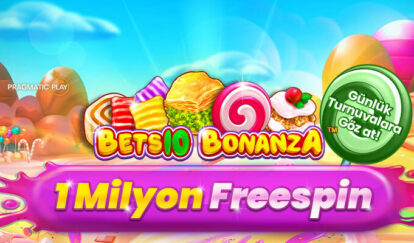 Bets10 Bonanza'dan 1 Milyon NAKİT Spin Hediye