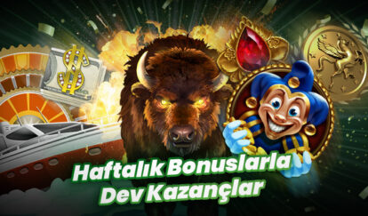 Jackpot Çılgınlığı ile Haftalık 2.000₺ Bonus Kazan 