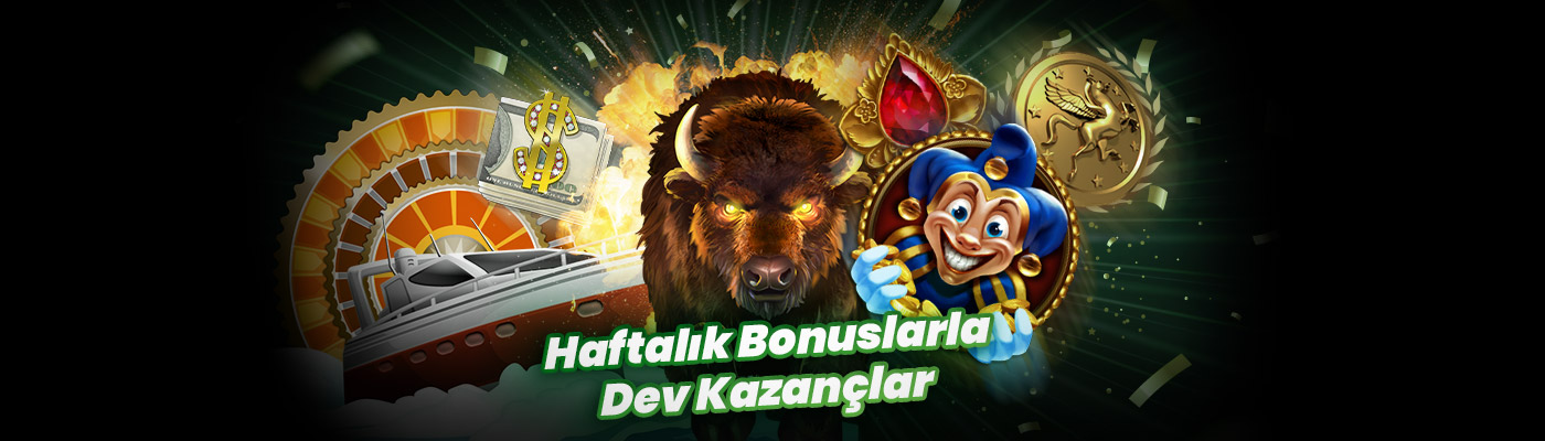 Jackpot Çılgınlığı ile Haftalık 2.000₺ Bonus Kazan 