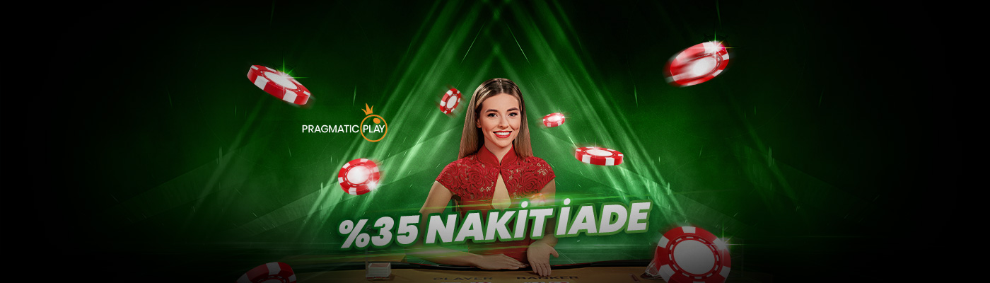 Pragmatic Canlı Casino Oyunlarında %35’e Kadar Nakit İade