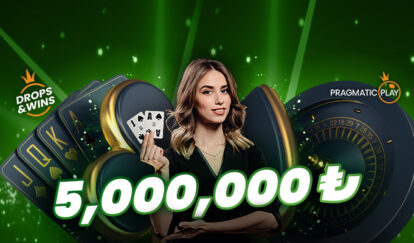 Canlı Casino'da Her Ay 5.000.000 TL Ödül