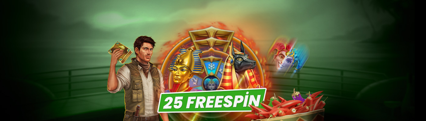 HAFTA SONUNDA SLOTLARDA KAZAN 25 freespin